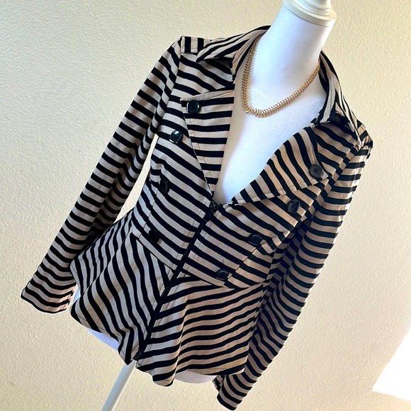 Jackets & Blazers - Striped blazer